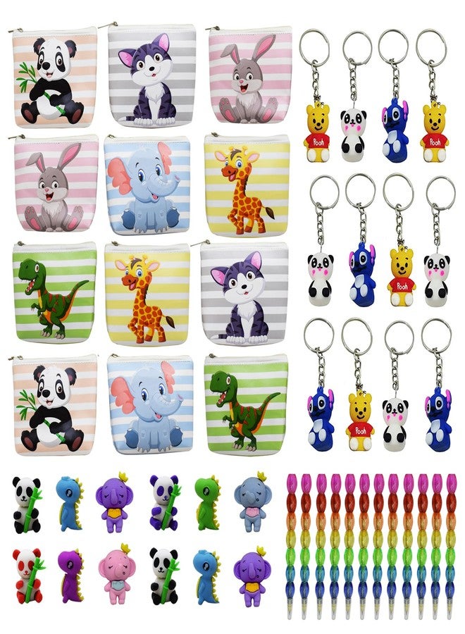 Asera Birthday Return Gift Jungle theme Combo Pack for Kids- Set of 12 - Image 1